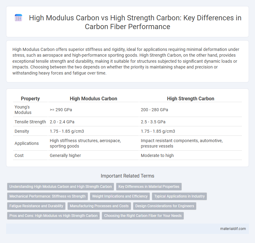 High Modulus Carbon vs High Strength Carbon: Key Differences in Carbon Fiber Performance
