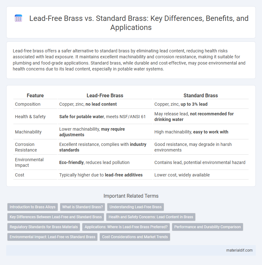 Lead-Free Brass vs. Standard Brass: Key Differences, Benefits, and Applications