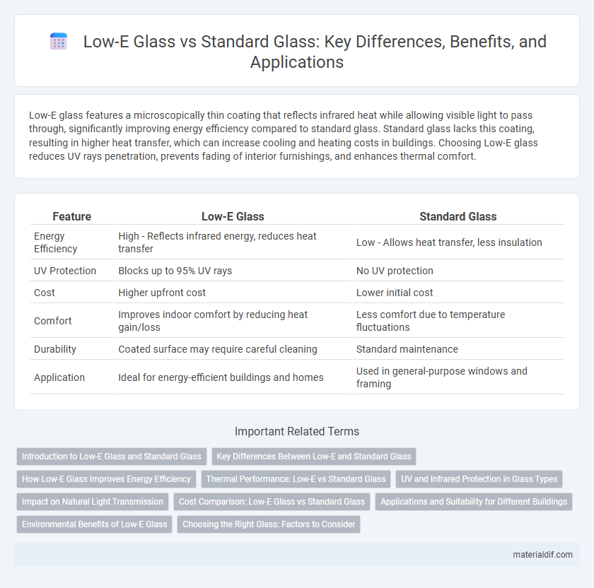Low-E Glass vs Standard Glass: Key Differences, Benefits, and Applications