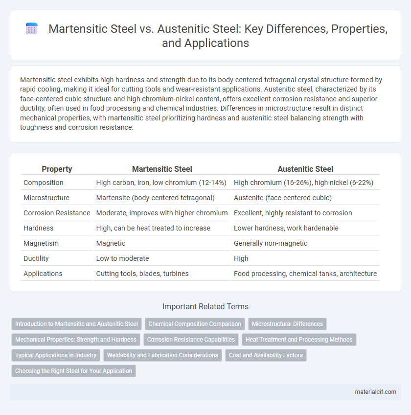 Martensitic Steel vs. Austenitic Steel: Key Differences, Properties, and Applications