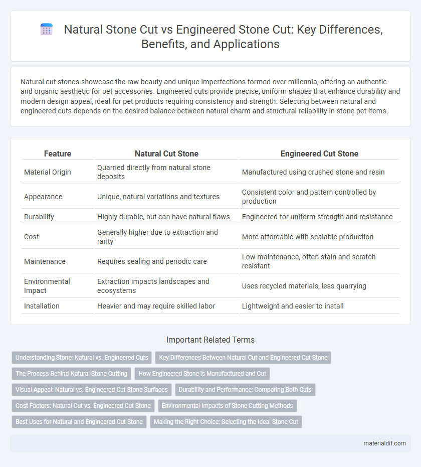 Natural Stone Cut vs Engineered Stone Cut: Key Differences, Benefits, and Applications