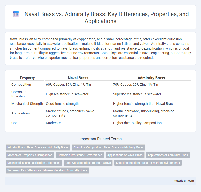 Naval Brass vs. Admiralty Brass: Key Differences, Properties, and Applications