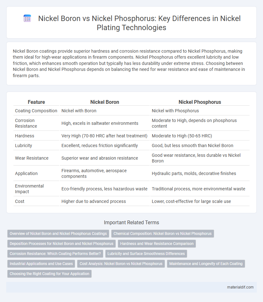 Nickel Boron vs Nickel Phosphorus: Key Differences in Nickel Plating Technologies