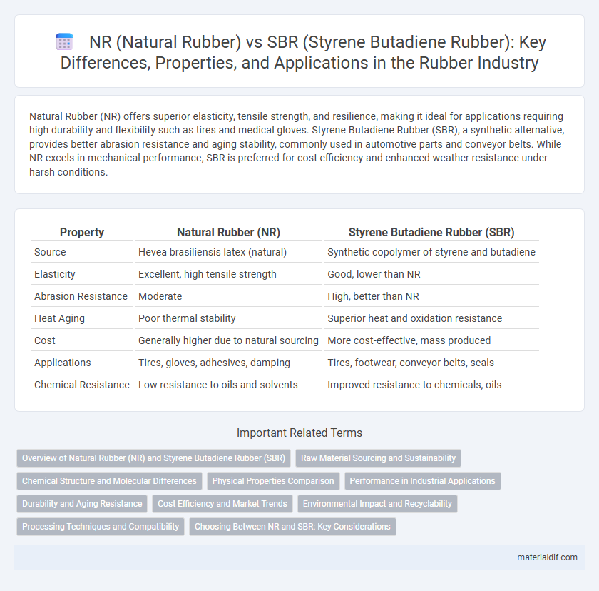 NR (Natural Rubber) vs SBR (Styrene Butadiene Rubber): Key Differences, Properties, and Applications in the Rubber Industry