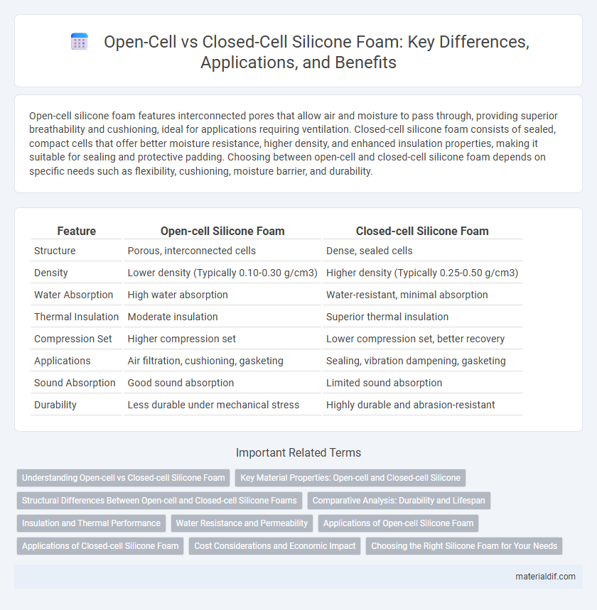 Open-Cell vs Closed-Cell Silicone Foam: Key Differences, Applications, and Benefits