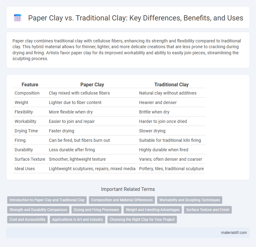 Paper Clay vs. Traditional Clay: Key Differences, Benefits, and Uses