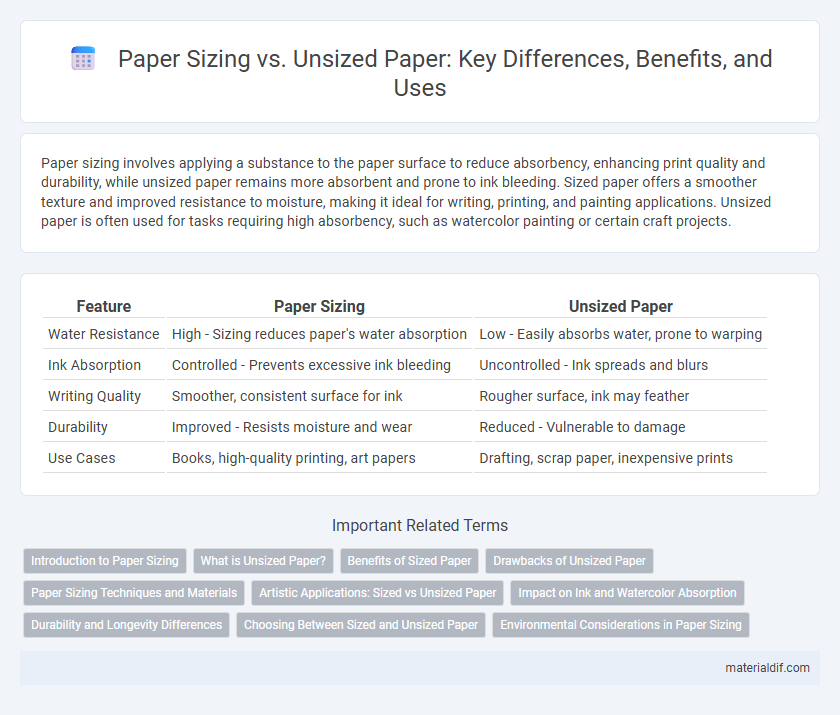 Paper Sizing vs. Unsized Paper: Key Differences, Benefits, and Uses
