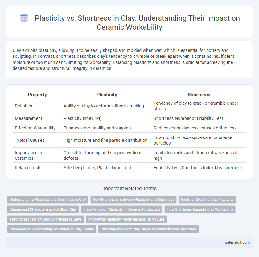 Plasticity vs. Shortness in Clay: Understanding Their Impact on Ceramic Workability