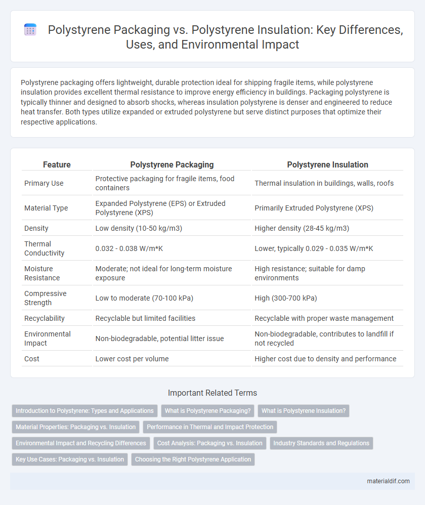 Polystyrene Packaging vs. Polystyrene Insulation: Key Differences, Uses, and Environmental Impact