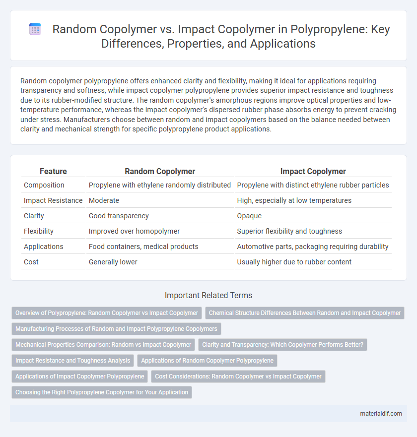 Random Copolymer vs. Impact Copolymer in Polypropylene: Key Differences, Properties, and Applications