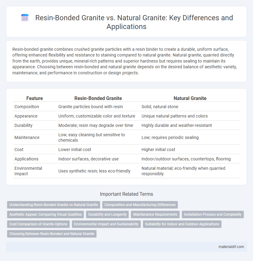 Resin-Bonded Granite vs. Natural Granite: Key Differences and Applications