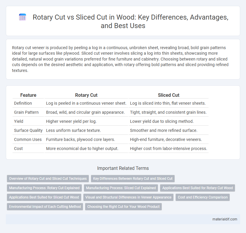 Rotary Cut vs Sliced Cut in Wood: Key Differences, Advantages, and Best Uses