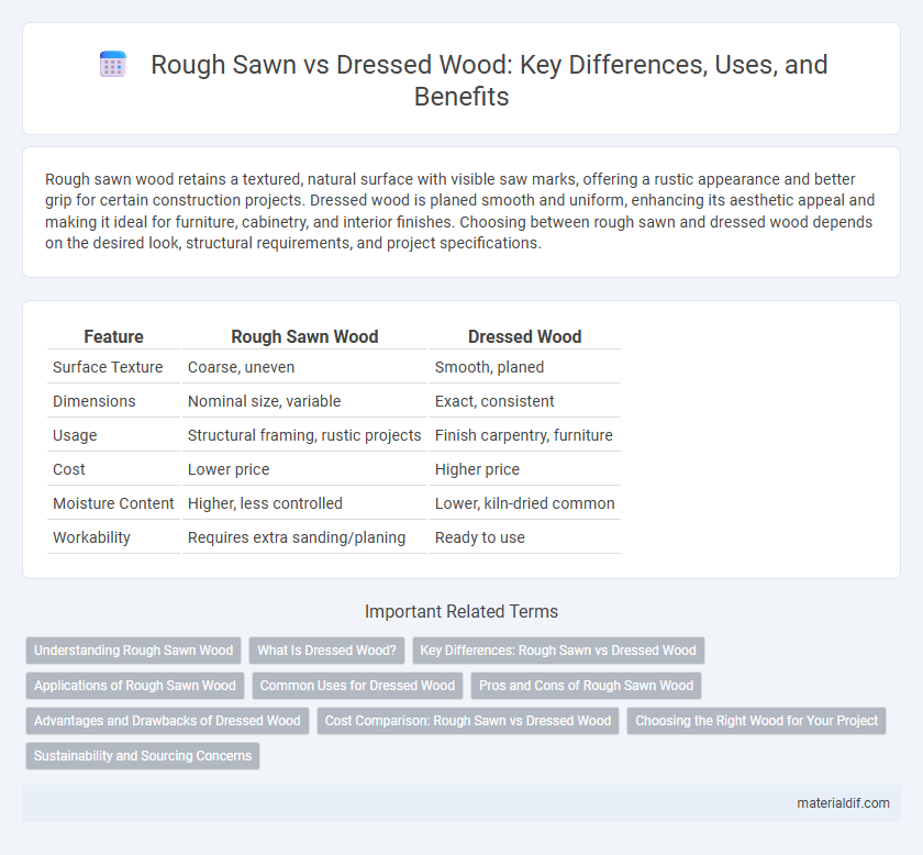 Rough Sawn vs Dressed Wood: Key Differences, Uses, and Benefits