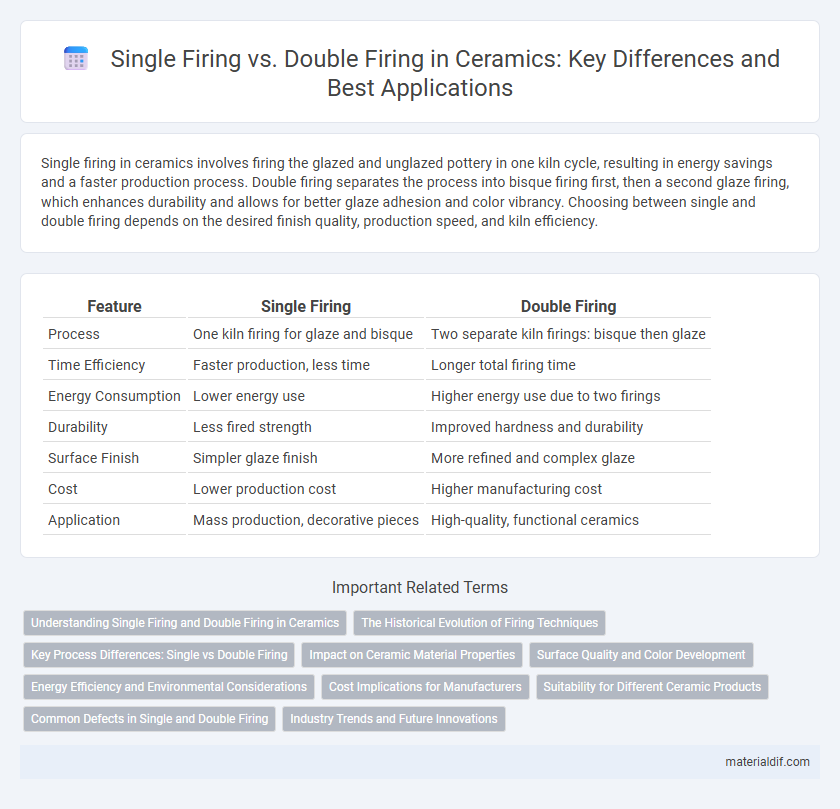Single Firing vs. Double Firing in Ceramics: Key Differences and Best Applications