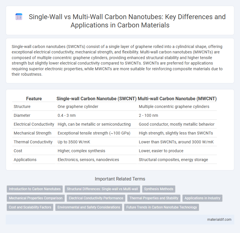 Single-Wall vs Multi-Wall Carbon Nanotubes: Key Differences and Applications in Carbon Materials