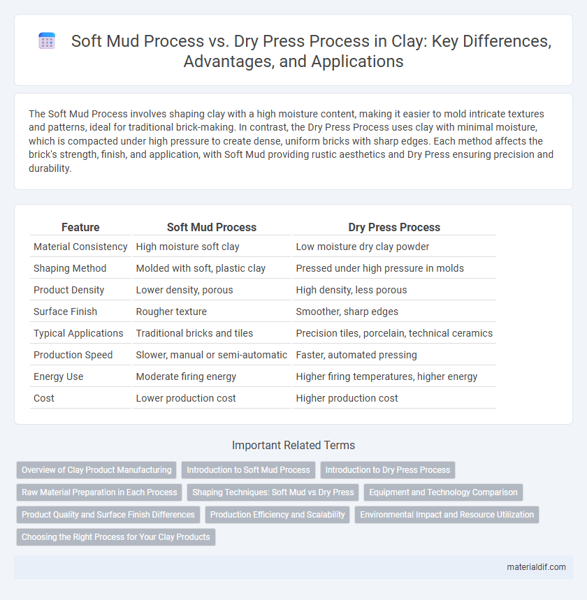 Soft Mud Process vs. Dry Press Process in Clay: Key Differences, Advantages, and Applications