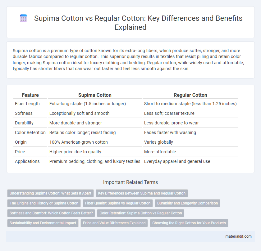 Supima Cotton vs Regular Cotton: Key Differences and Benefits Explained