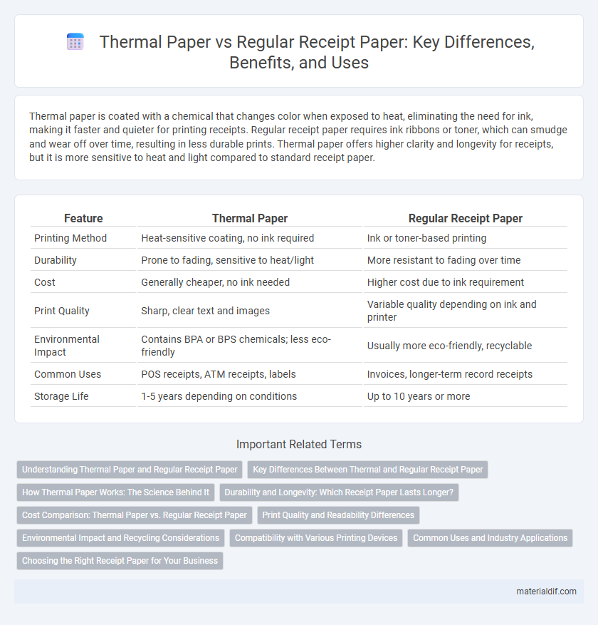Thermal Paper vs Regular Receipt Paper: Key Differences, Benefits, and Uses