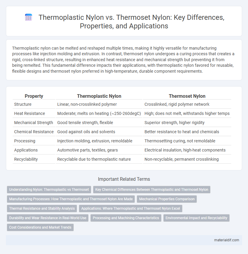 Thermoplastic Nylon vs. Thermoset Nylon: Key Differences, Properties, and Applications
