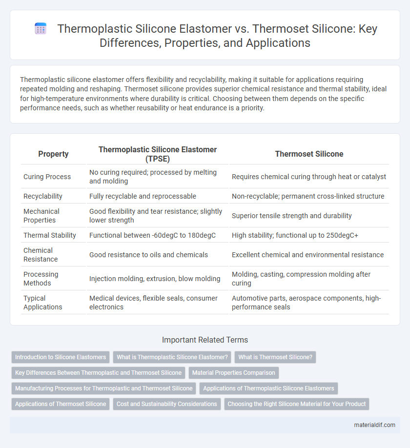 Thermoplastic Silicone Elastomer vs. Thermoset Silicone: Key Differences, Properties, and Applications