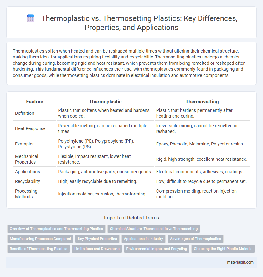 Thermoplastic vs. Thermosetting Plastics: Key Differences, Properties, and Applications