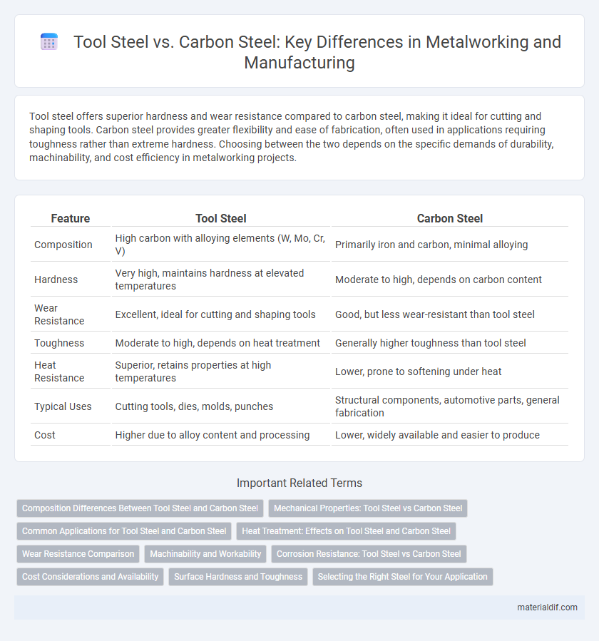 Tool Steel vs. Carbon Steel: Key Differences in Metalworking and Manufacturing