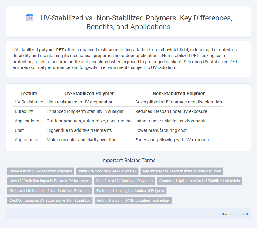 UV-Stabilized vs. Non-Stabilized Polymers: Key Differences, Benefits, and Applications