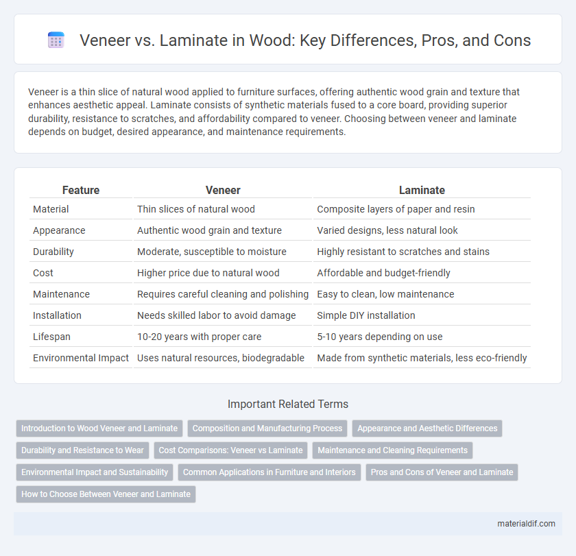 Veneer vs. Laminate in Wood: Key Differences, Pros, and Cons