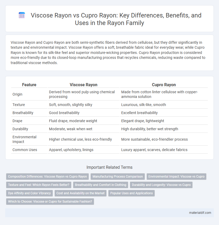 Viscose Rayon vs Cupro Rayon: Key Differences, Benefits, and Uses in the Rayon Family