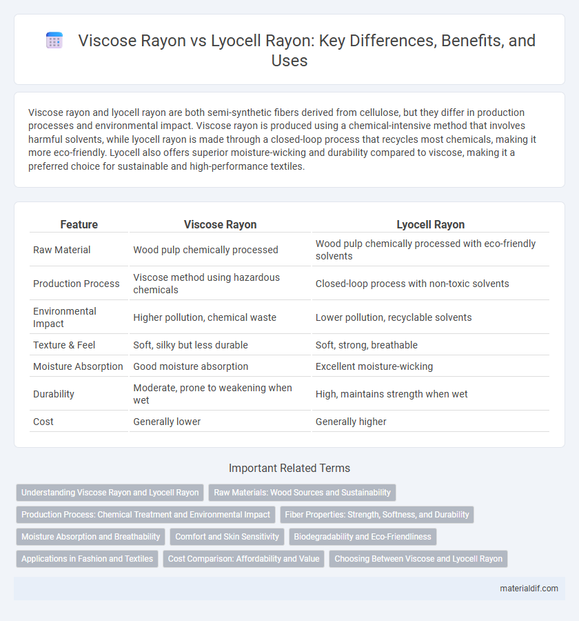 Viscose Rayon vs Lyocell Rayon: Key Differences, Benefits, and Uses