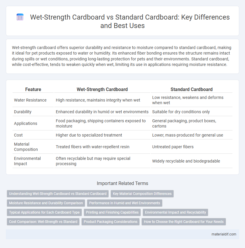 Wet-Strength Cardboard vs Standard Cardboard: Key Differences and Best Uses