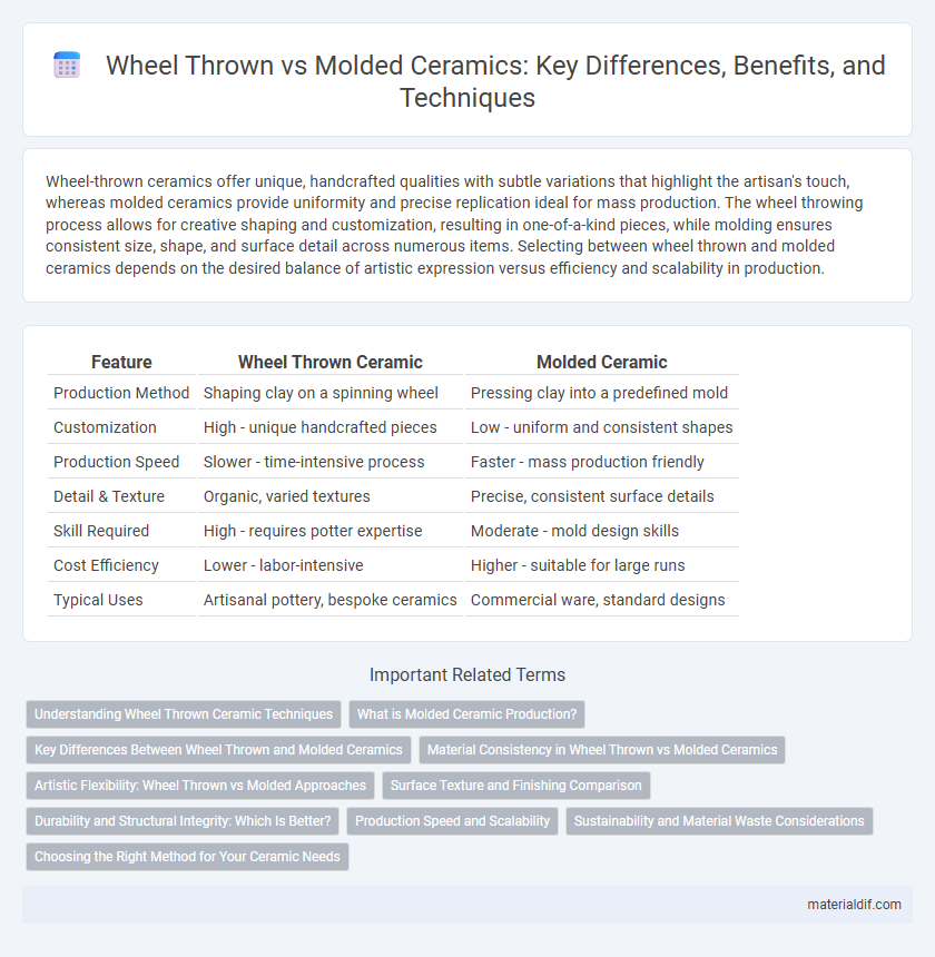 Wheel Thrown vs Molded Ceramics: Key Differences, Benefits, and Techniques