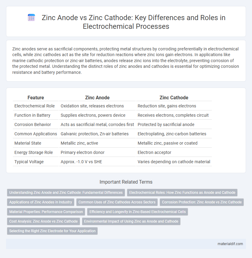 Zinc Anode vs Zinc Cathode: Key Differences and Roles in Electrochemical Processes