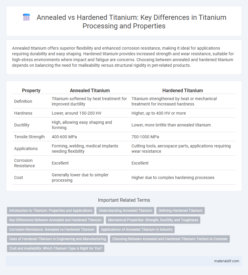 Annealed vs Hardened Titanium: Key Differences in Titanium Processing and Properties