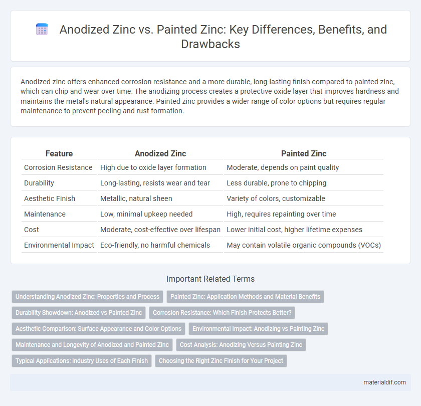 Anodized Zinc vs. Painted Zinc: Key Differences, Benefits, and Drawbacks