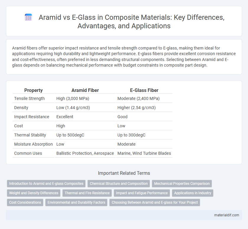 Aramid vs E-Glass in Composite Materials: Key Differences, Advantages, and Applications