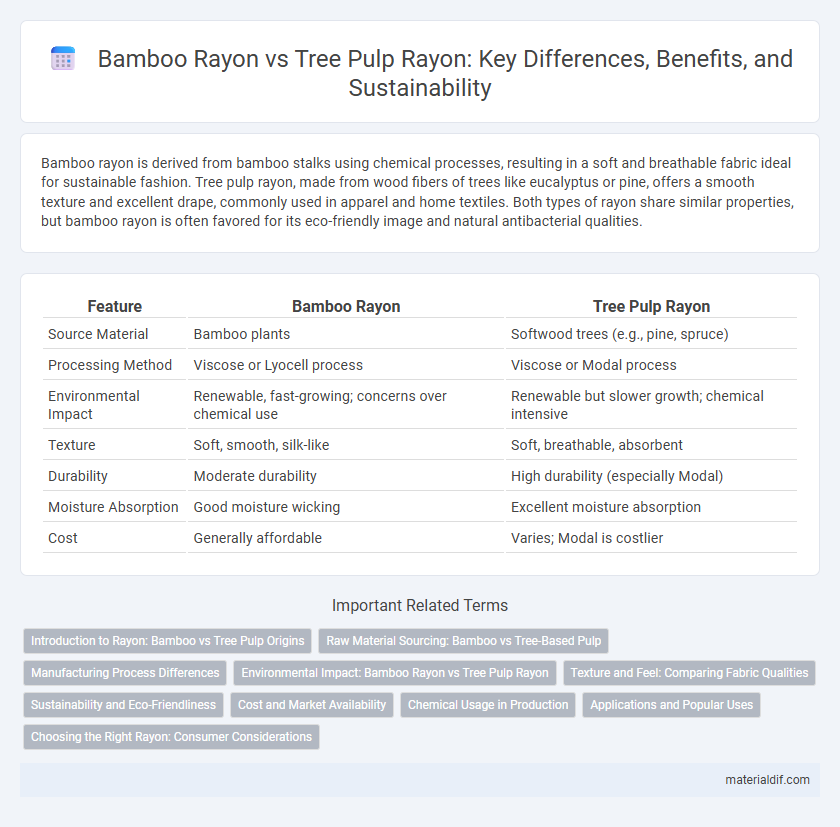 Bamboo Rayon vs Tree Pulp Rayon: Key Differences, Benefits, and Sustainability