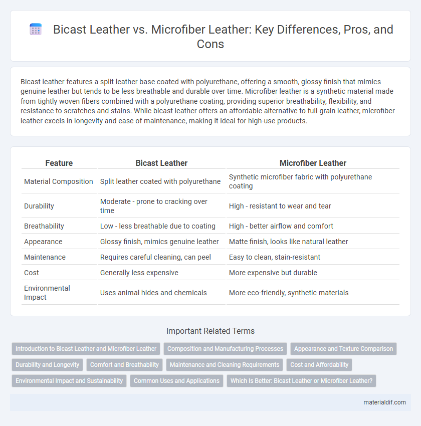 Bicast Leather vs. Microfiber Leather: Key Differences, Pros, and Cons