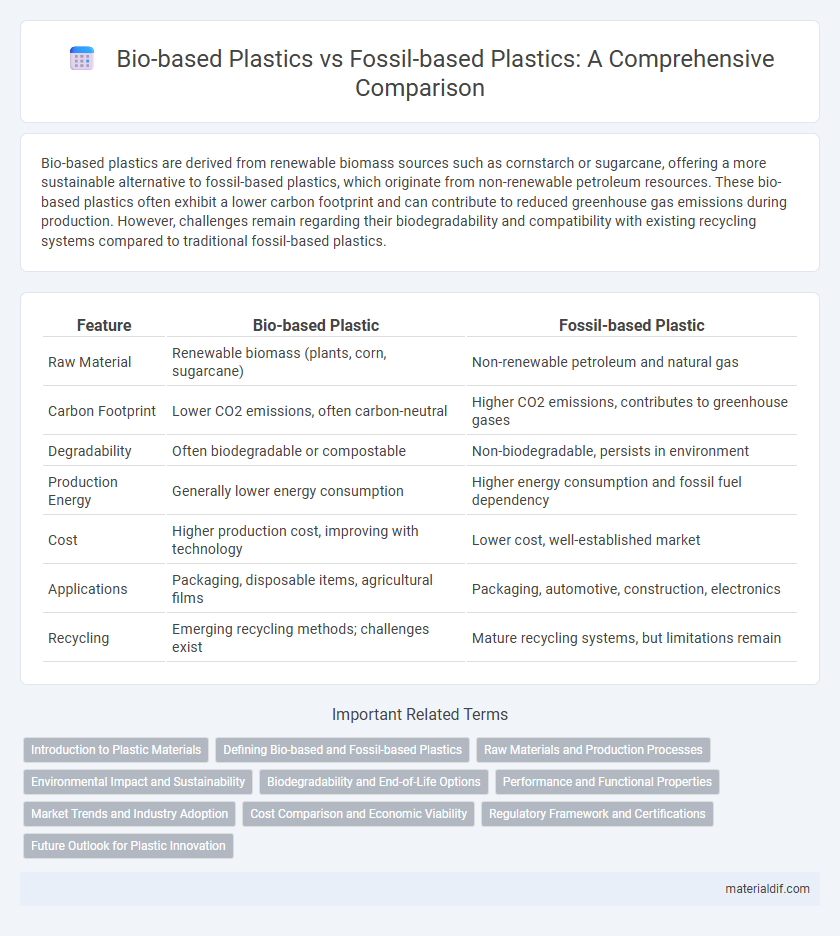 Bio-based Plastics vs Fossil-based Plastics: A Comprehensive Comparison