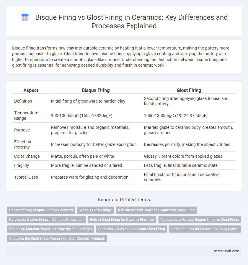 Bisque Firing vs Glost Firing in Ceramics: Key Differences and Processes Explained