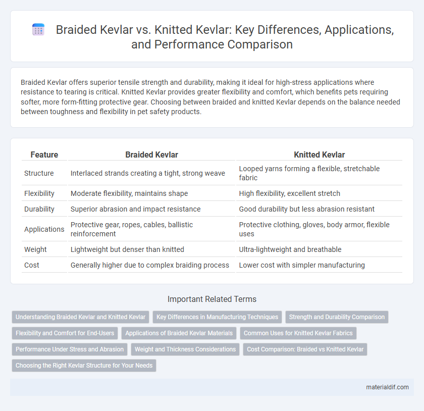 Braided Kevlar vs. Knitted Kevlar: Key Differences, Applications, and Performance Comparison