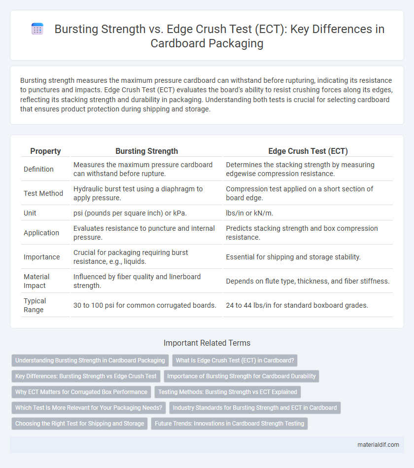 Bursting Strength vs. Edge Crush Test (ECT): Key Differences in Cardboard Packaging