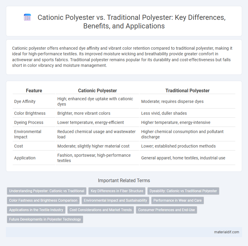 Cationic Polyester vs. Traditional Polyester: Key Differences, Benefits, and Applications