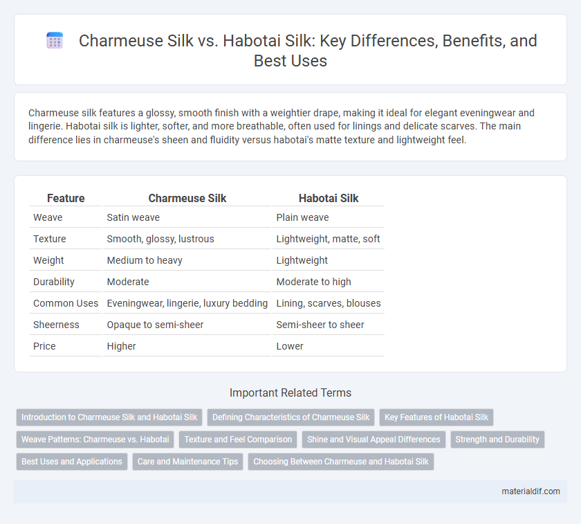 Charmeuse Silk vs. Habotai Silk: Key Differences, Benefits, and Best Uses
