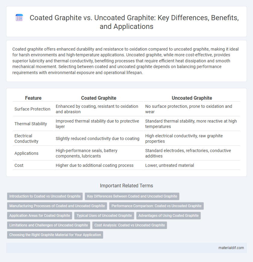 Coated Graphite vs. Uncoated Graphite: Key Differences, Benefits, and Applications
