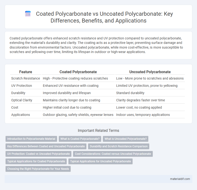 Coated Polycarbonate vs Uncoated Polycarbonate: Key Differences, Benefits, and Applications