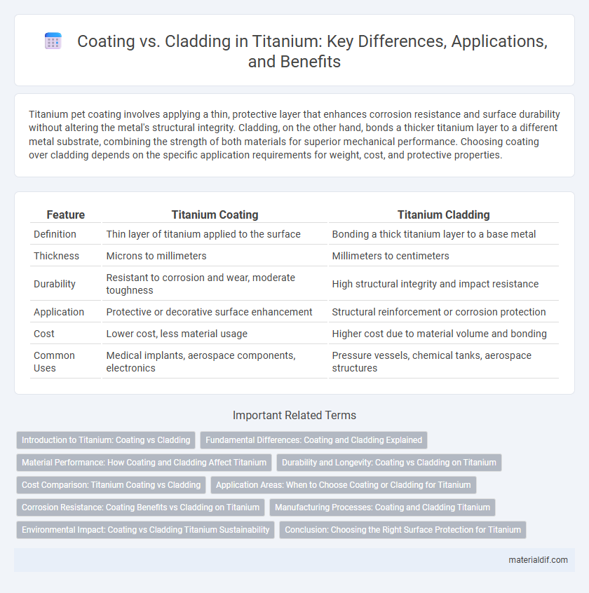 Coating vs. Cladding in Titanium: Key Differences, Applications, and Benefits