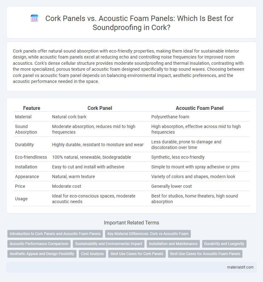 Cork Panels vs. Acoustic Foam Panels: Which Is Best for Soundproofing in Cork?