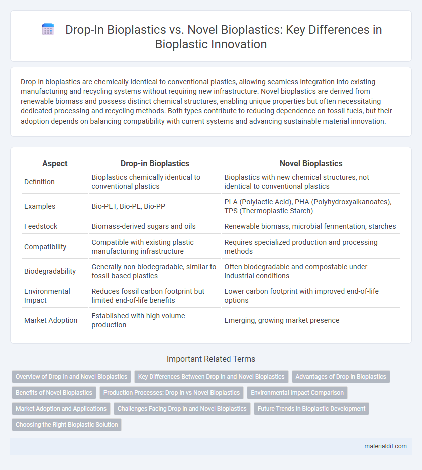 Drop-In Bioplastics vs. Novel Bioplastics: Key Differences in Bioplastic Innovation