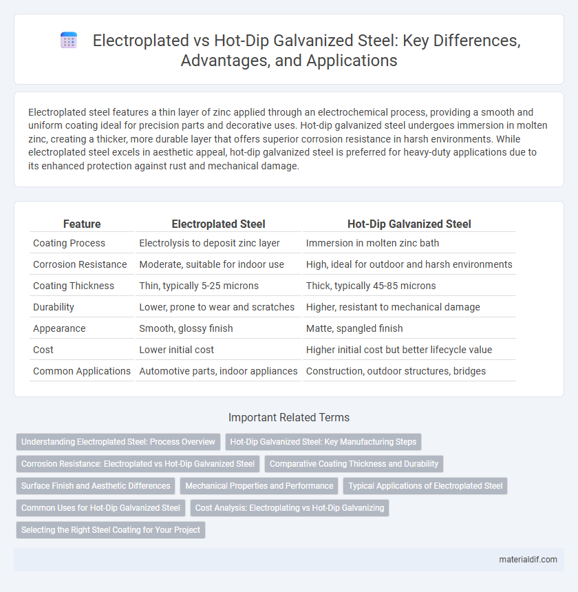 Electroplated vs Hot-Dip Galvanized Steel: Key Differences, Advantages, and Applications